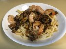 210619 Pasta & Shrimp w garlic, mushrooms, & pistachios -IMG_0656 (002).JPG