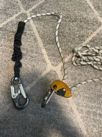 Petzl Grillon Plus Adjustable Lanyard w/ Carabiners
