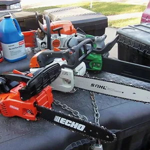 Echo CS-271T in foreground.