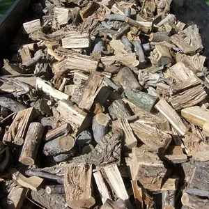 Trailer load of firewood.