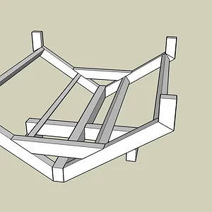 Blueprint of the frame